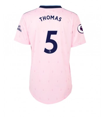 Arsenal Thomas Partey #5 Tredjedrakt Kvinner 2022-23 Kortermet